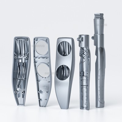 醫用級鋁合金電子儀器手柄外殼壓鑄件來圖來樣定制